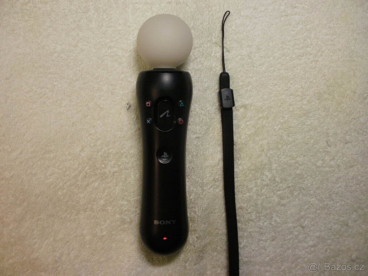 Playstation 3 - Ps 3 + Ps 4 - Move ovladač Sony + Poutko