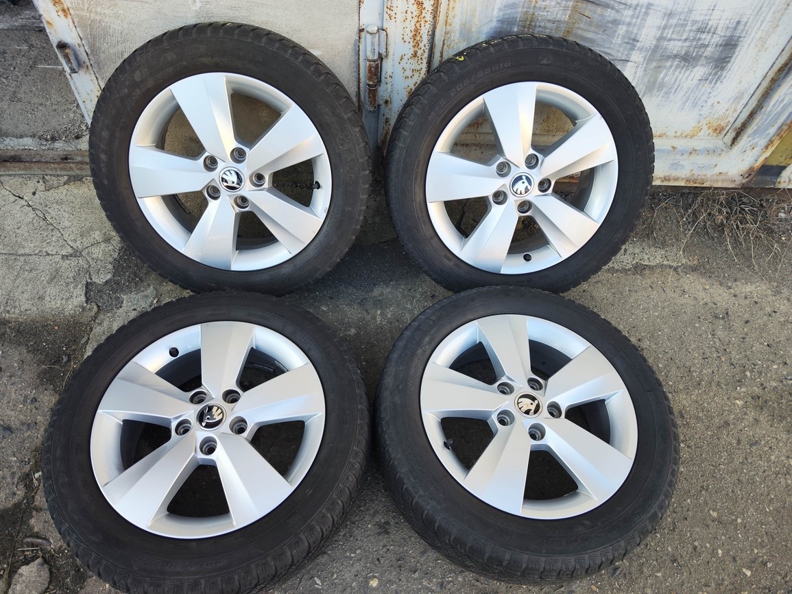 16"alu sada Nanuq 5x112 origo Škoda Octavia 3 4 Golf 7 Leon