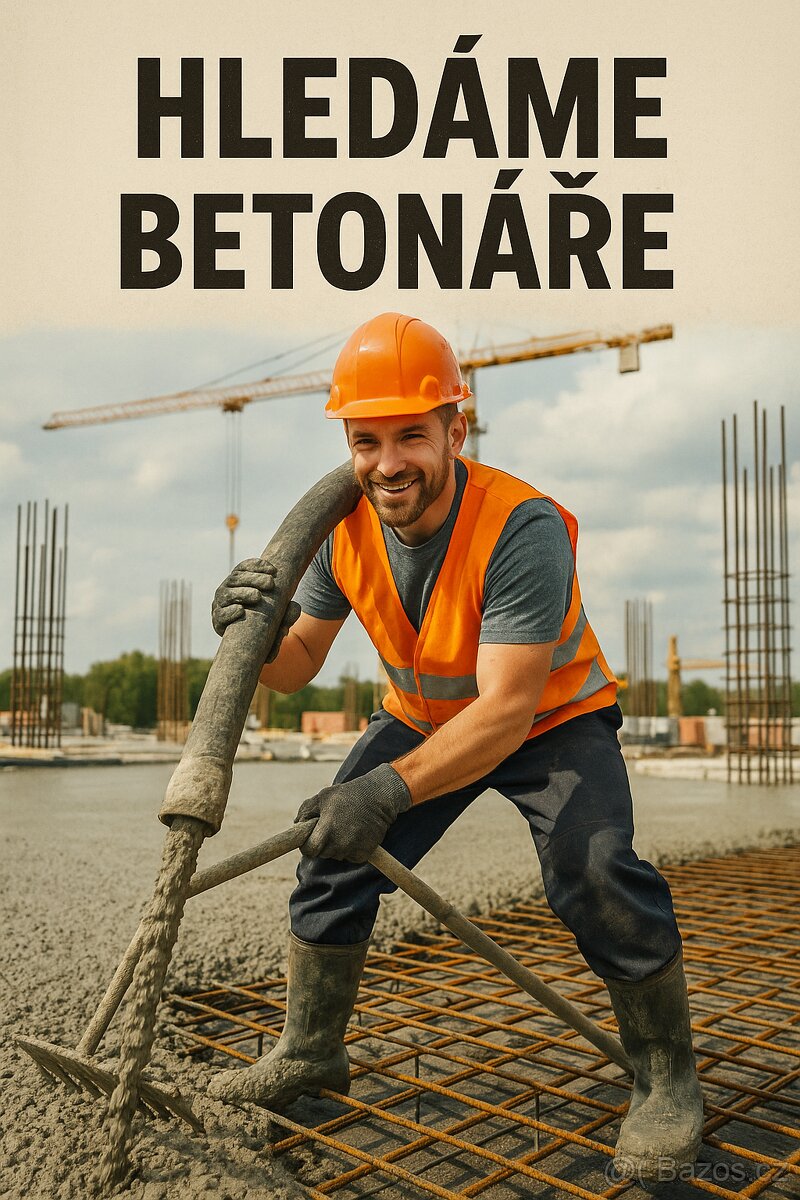 Hledáme betonáře do Holandska (Haag) – dlouhodobá práce pro