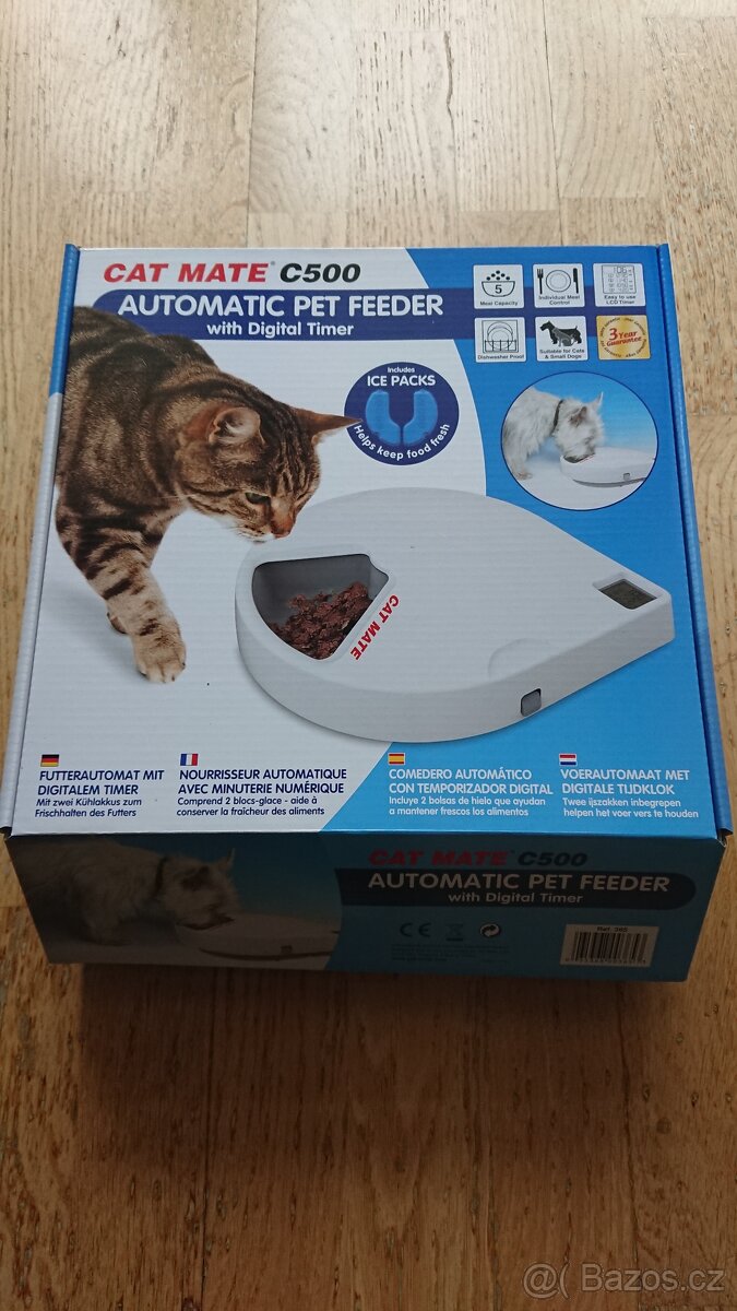 DÁVKOVAČ KRMIVA CAT MATE C500 s chladícím médiem