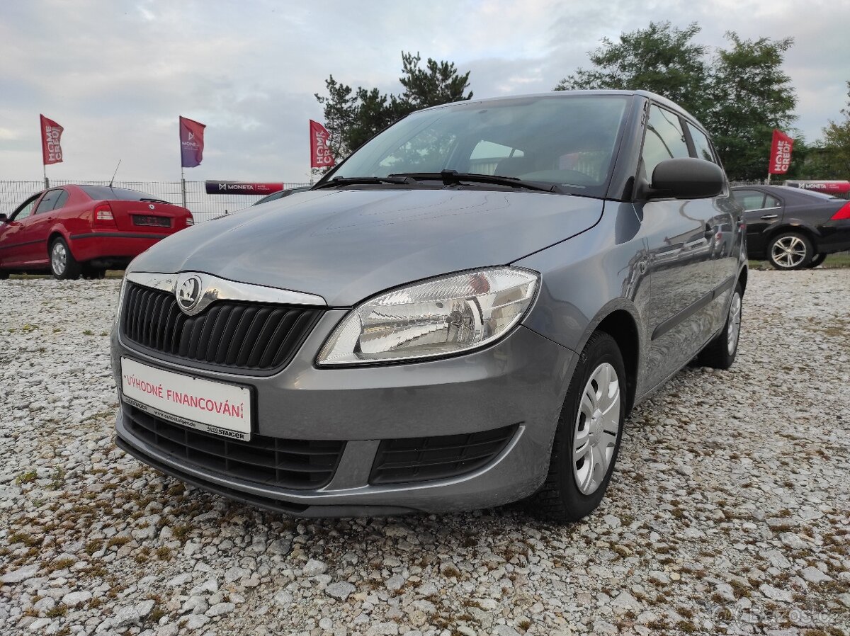 ŠKODA FABIA II,  KLIMATIZACE, PĚKNÁ