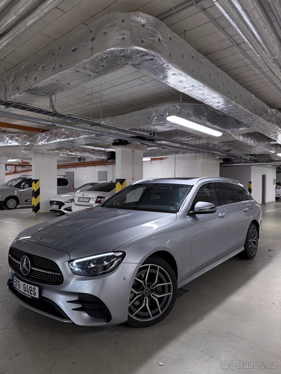 mercedes e 220d 4matic amg prenecham