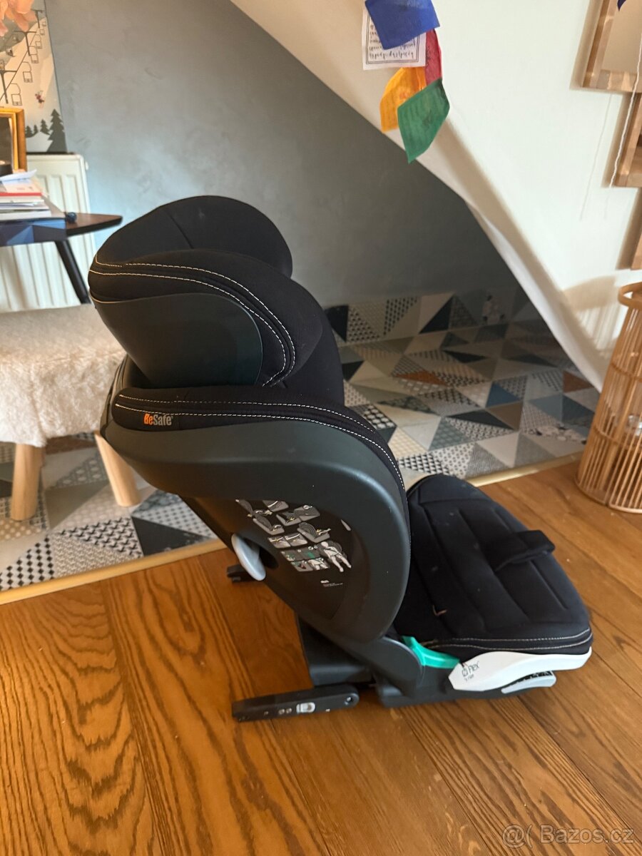Dětská autosedačka BeSafe iZi Flex FIX ČERNÁ výborný stav