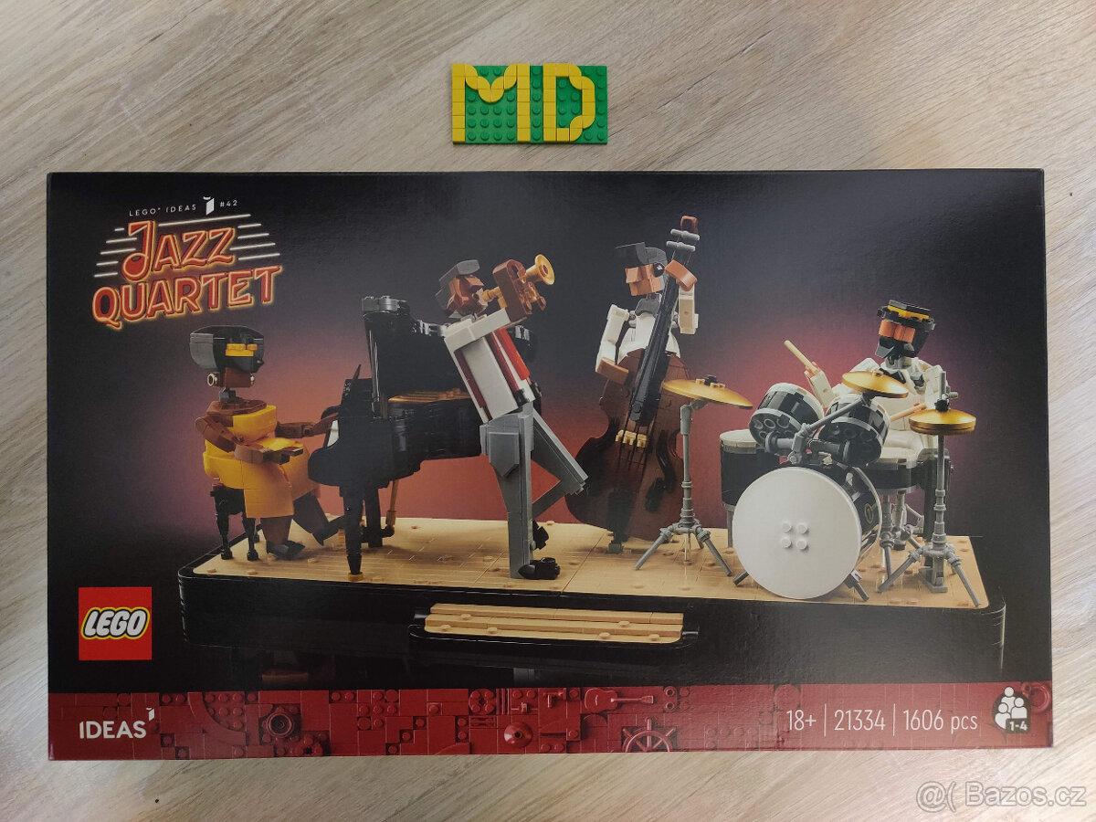 LEGO Ideas 21334 Jazzové kvarteto
