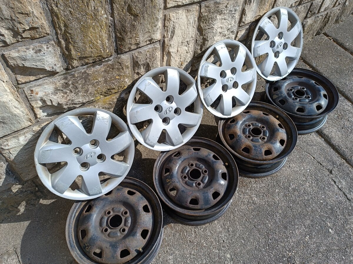 Plechové disky s poklicemi Hyundai Getz