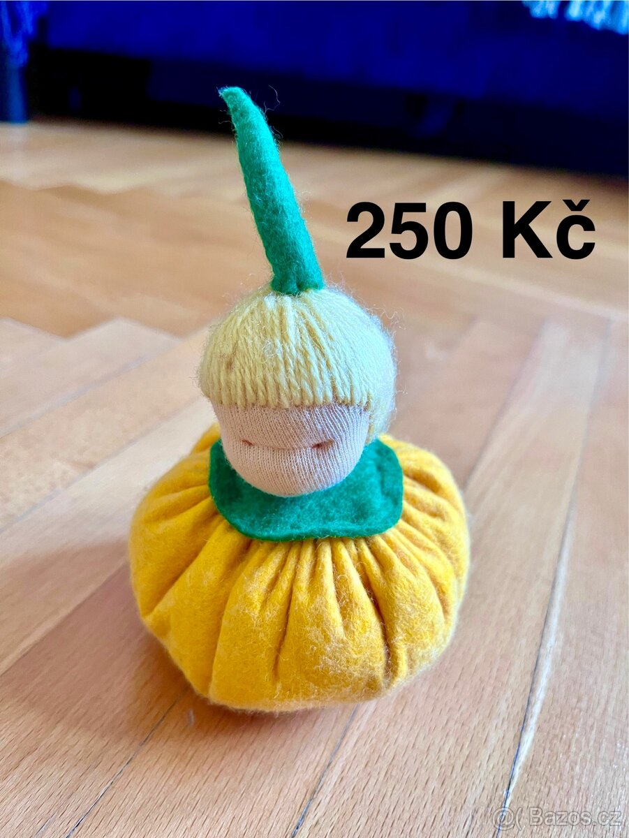 Ručně šité postavičky a zvířátka