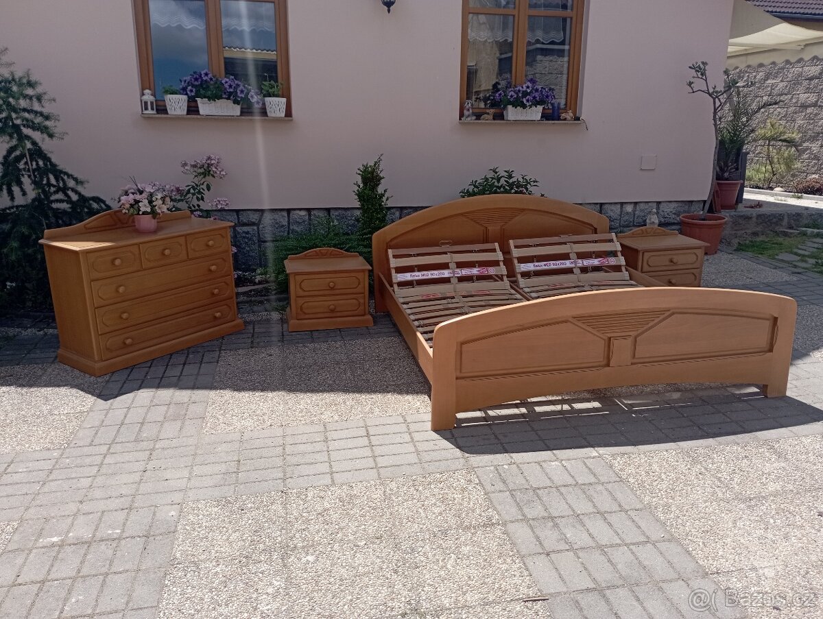 Rustikální ložnice