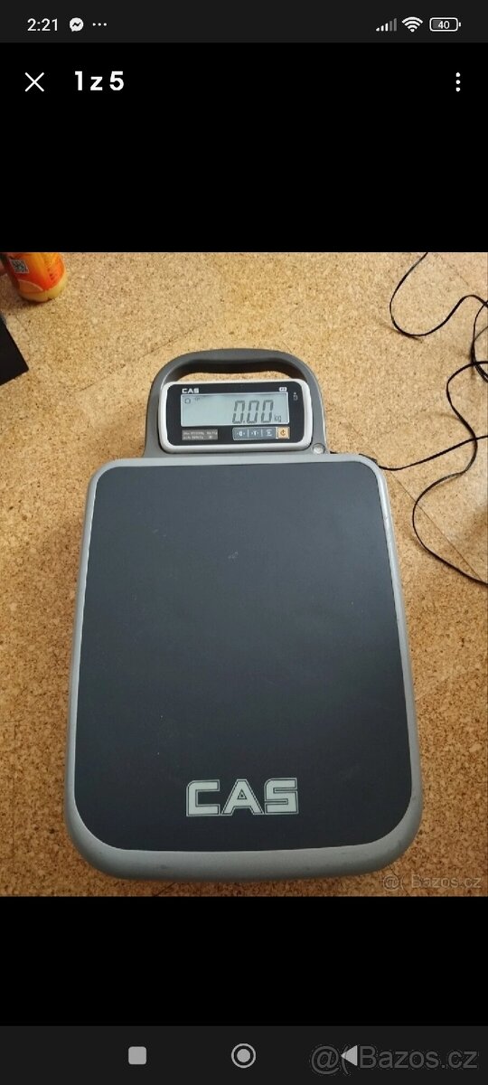 Prodám váhu osobní do 180kg CAS PB
