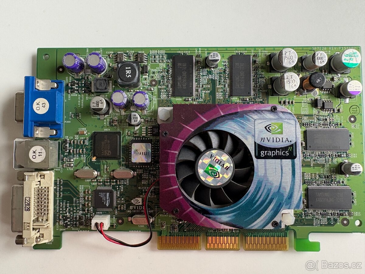 Grafická karta NVIDIA Quadro4 980 XGL