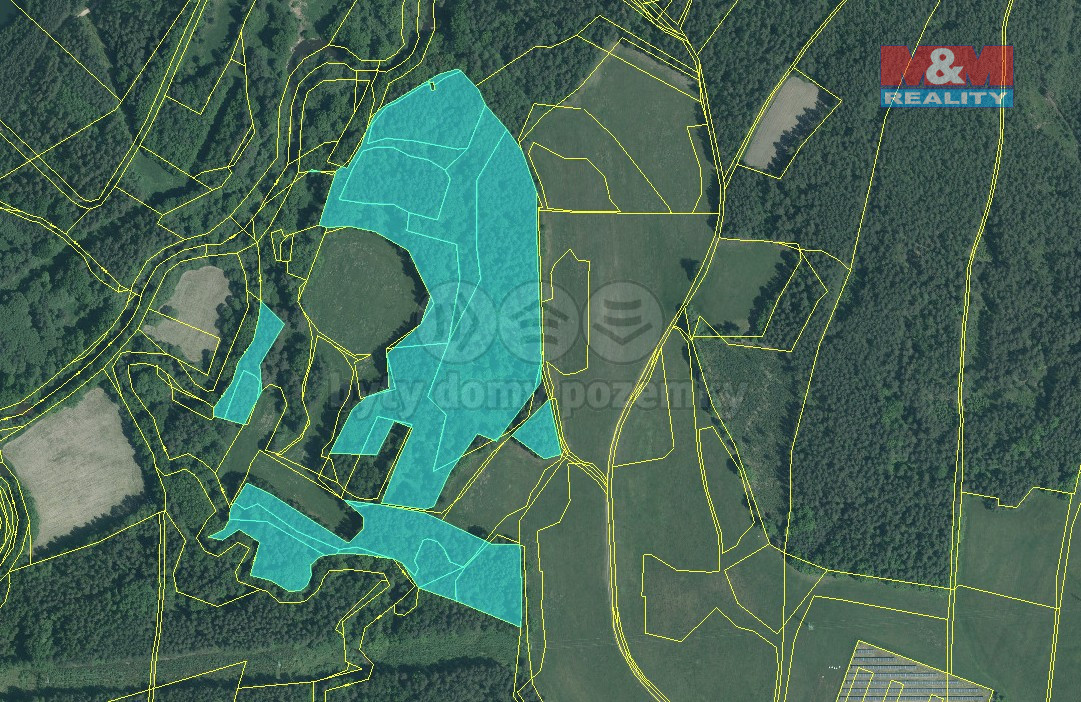 Prodej lesa, 20271 m², Klikov - Suchdol nad Lužnicí