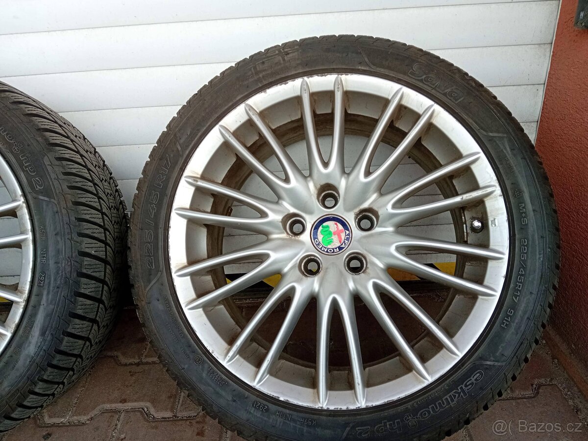 ALFA ROMEO 159/ GULIETA ZIMNÍ SADA R 17