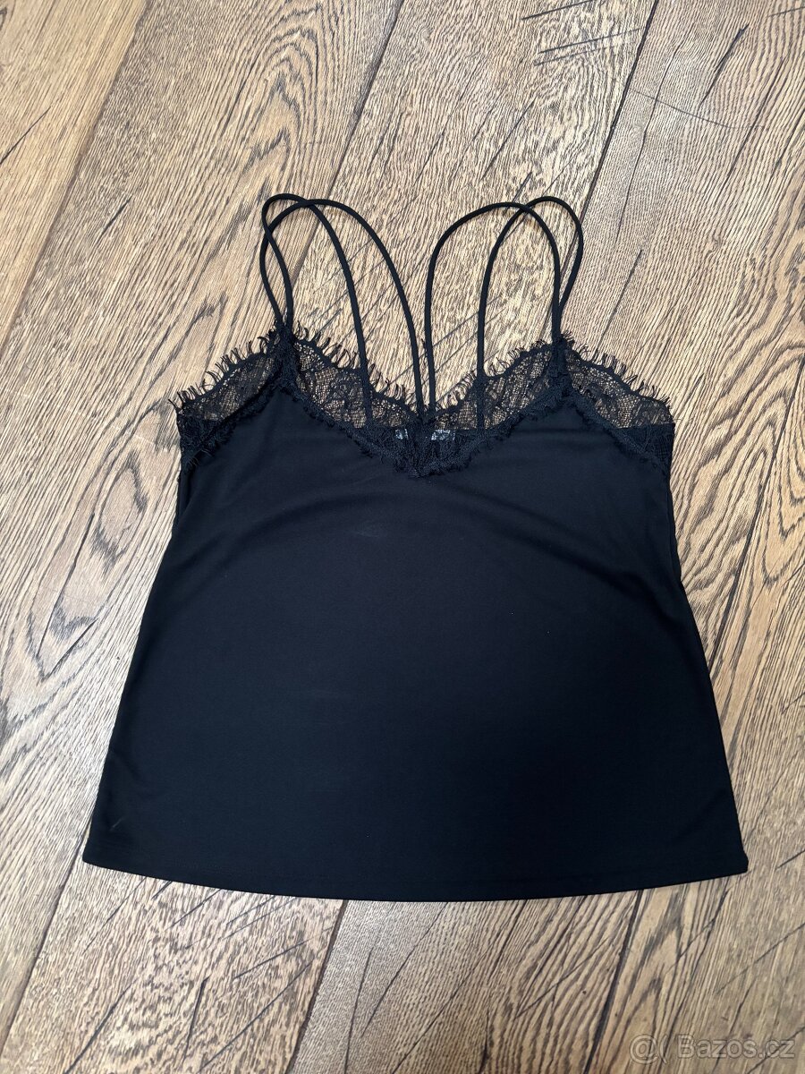 Dámské krajkové tílko H&M, vel. S