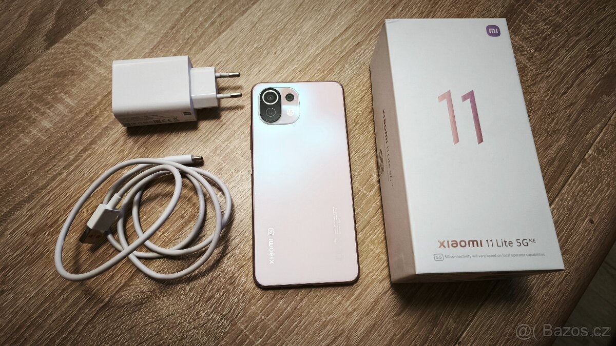 Xiaomi 11 lite 5G NE peach pink 6GB/128GB mobilní telefon