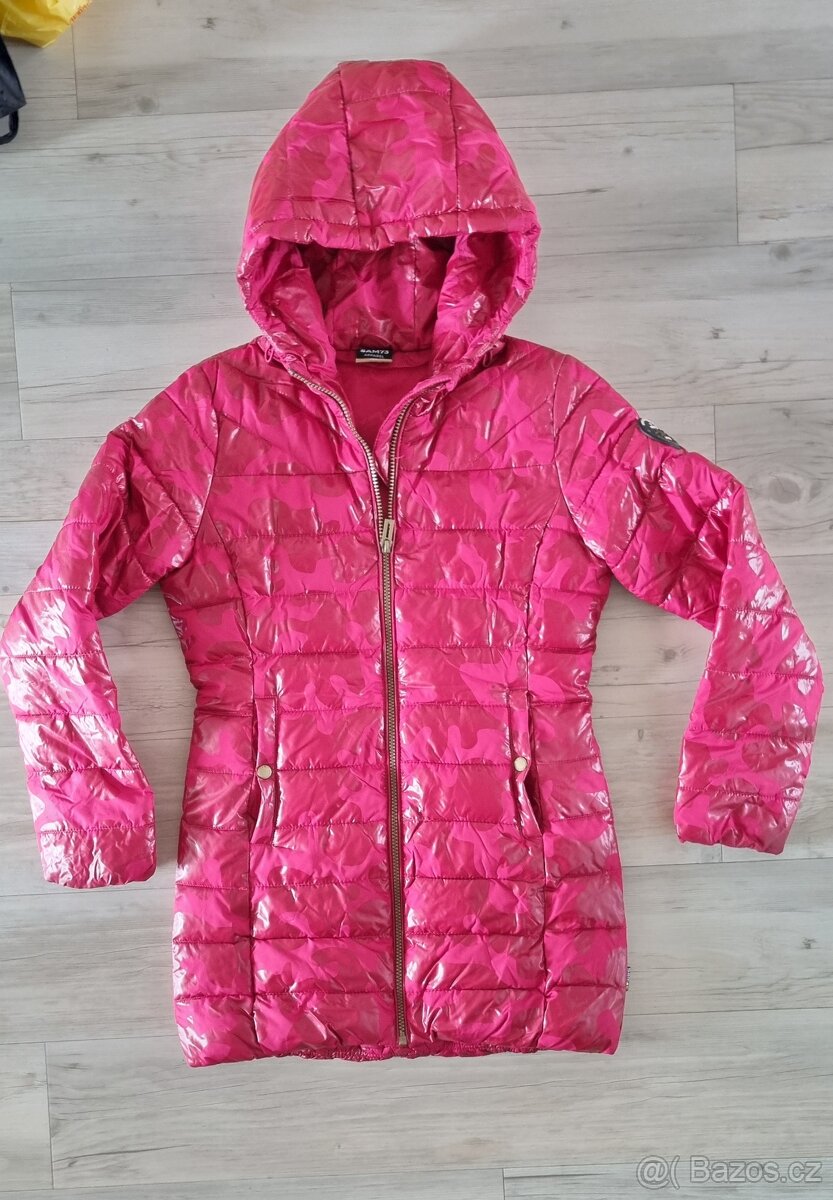 Zimní delší bunda, vel 146/152