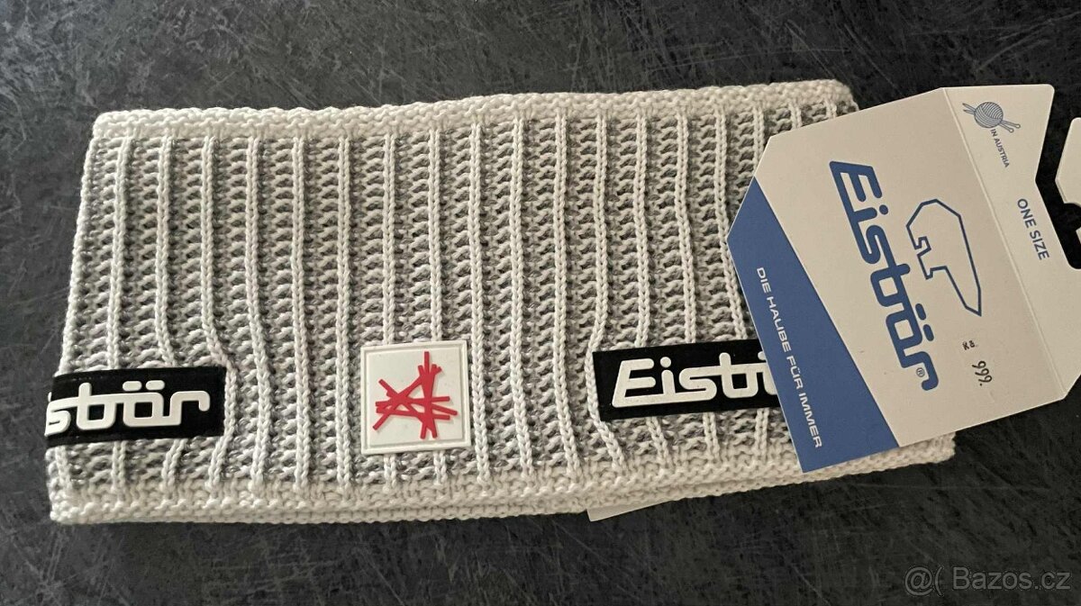 čelenka Eisbär Sorrak STB SA-white-graumele