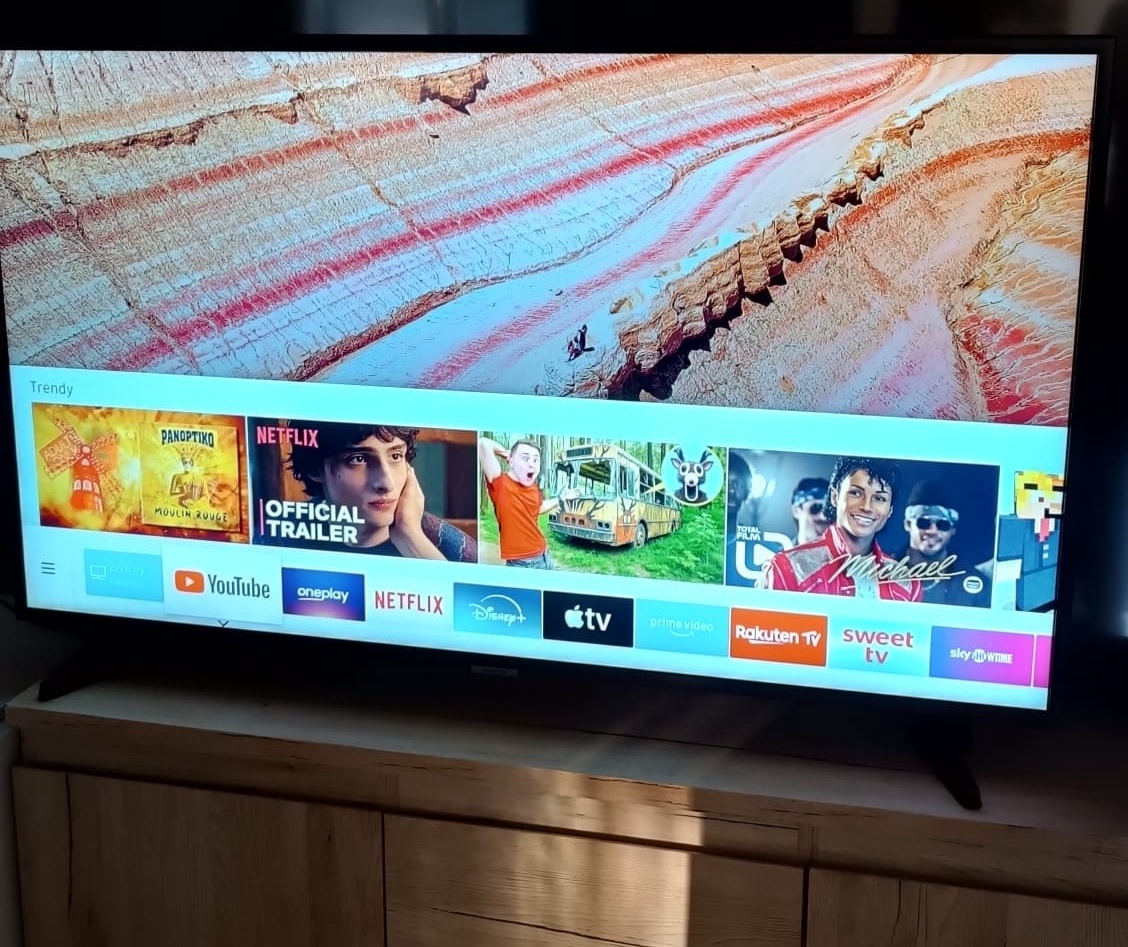 4K SMART SAMSUNG 43" 108cm, YouTube, Netflix, oneplay