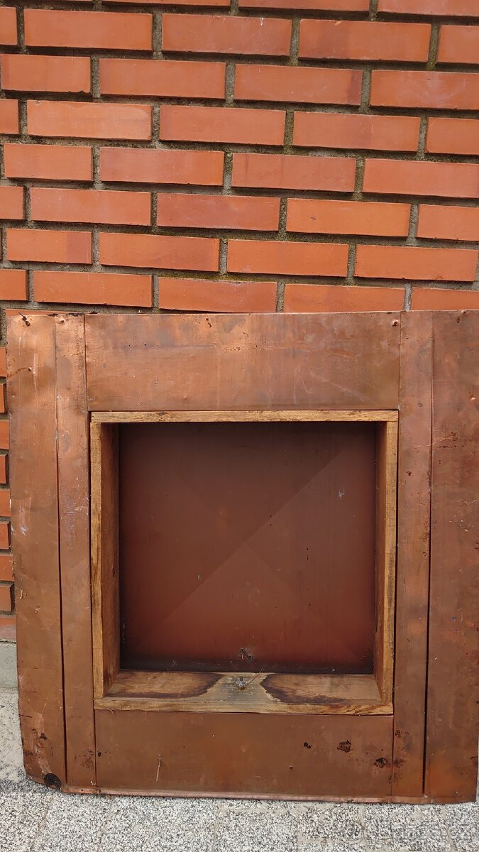 Revizní střešní okno měděné