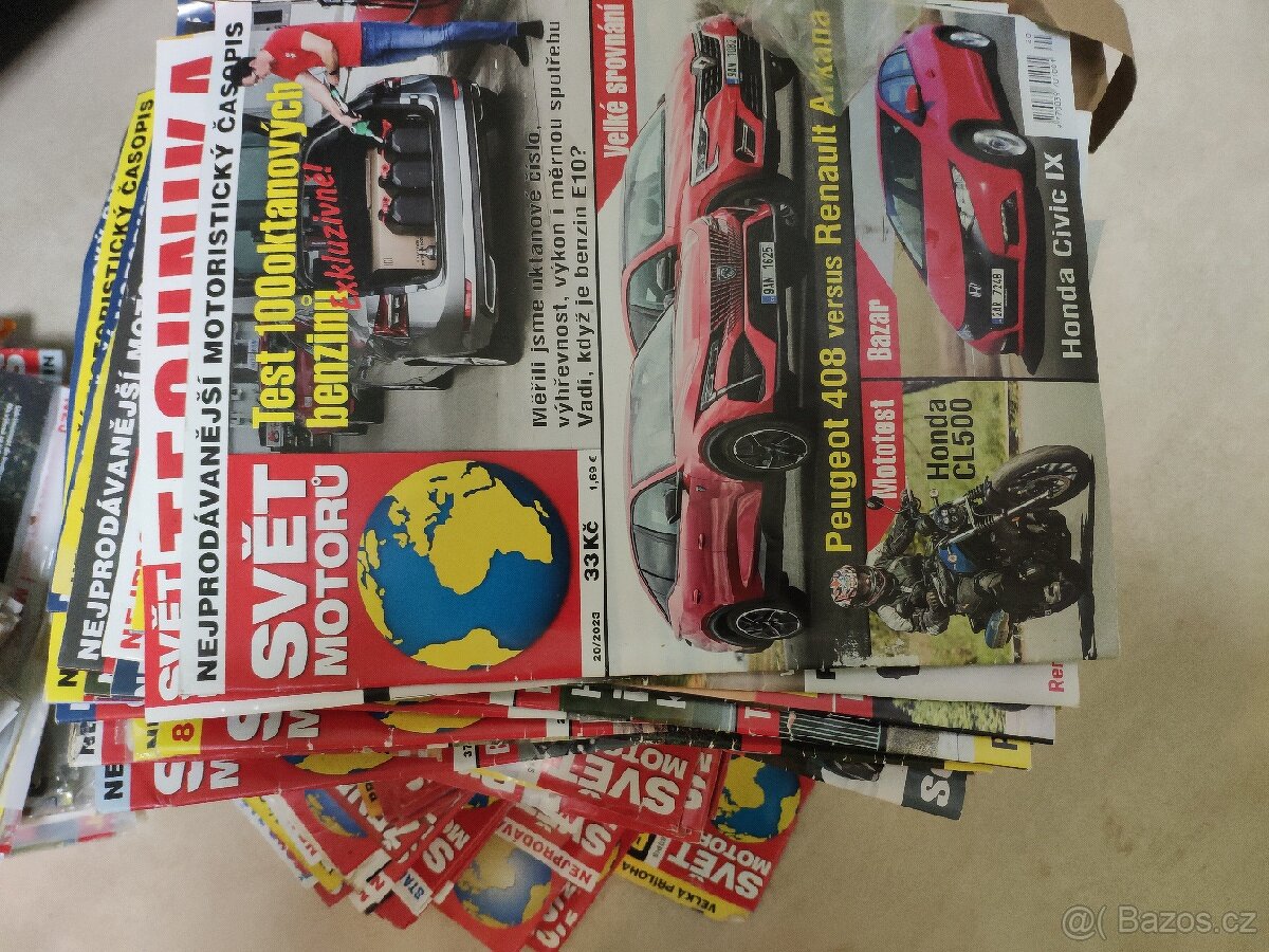 Svět motorů- mix časopisů z let 2010-2025