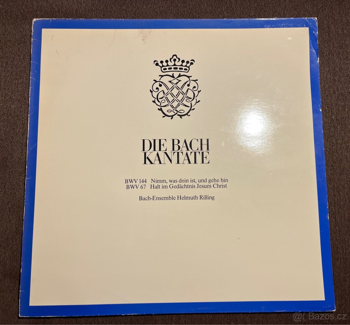 Vinyl LP Johann Sebastian Bach – Die Bach Kantate