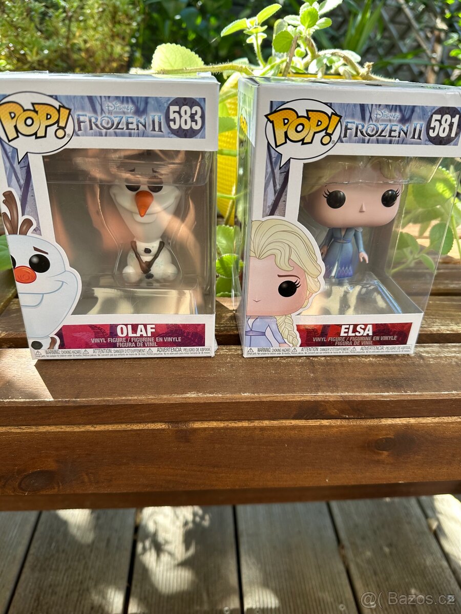 Pop figurky Olaf a Elza