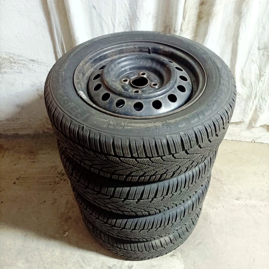 15" plechová kola – 4x100 – 6J