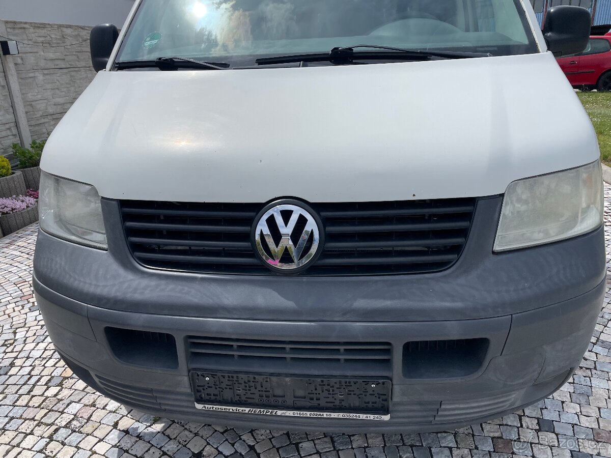 VW T5 transporter 1,9 TDI - 75 KW