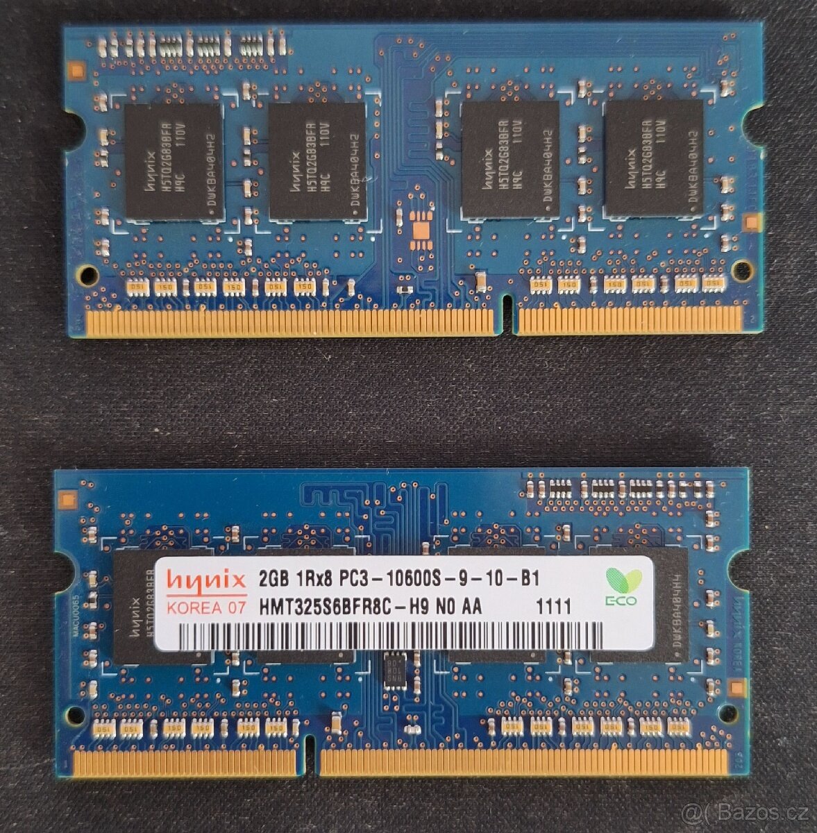 Pameti RAM 4gb 2x 2Gb DDR3 notebook