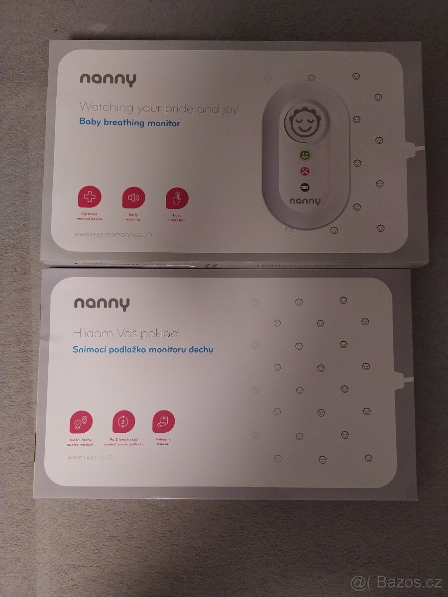 Nanny baby monitor Jablotron - 2 podložky