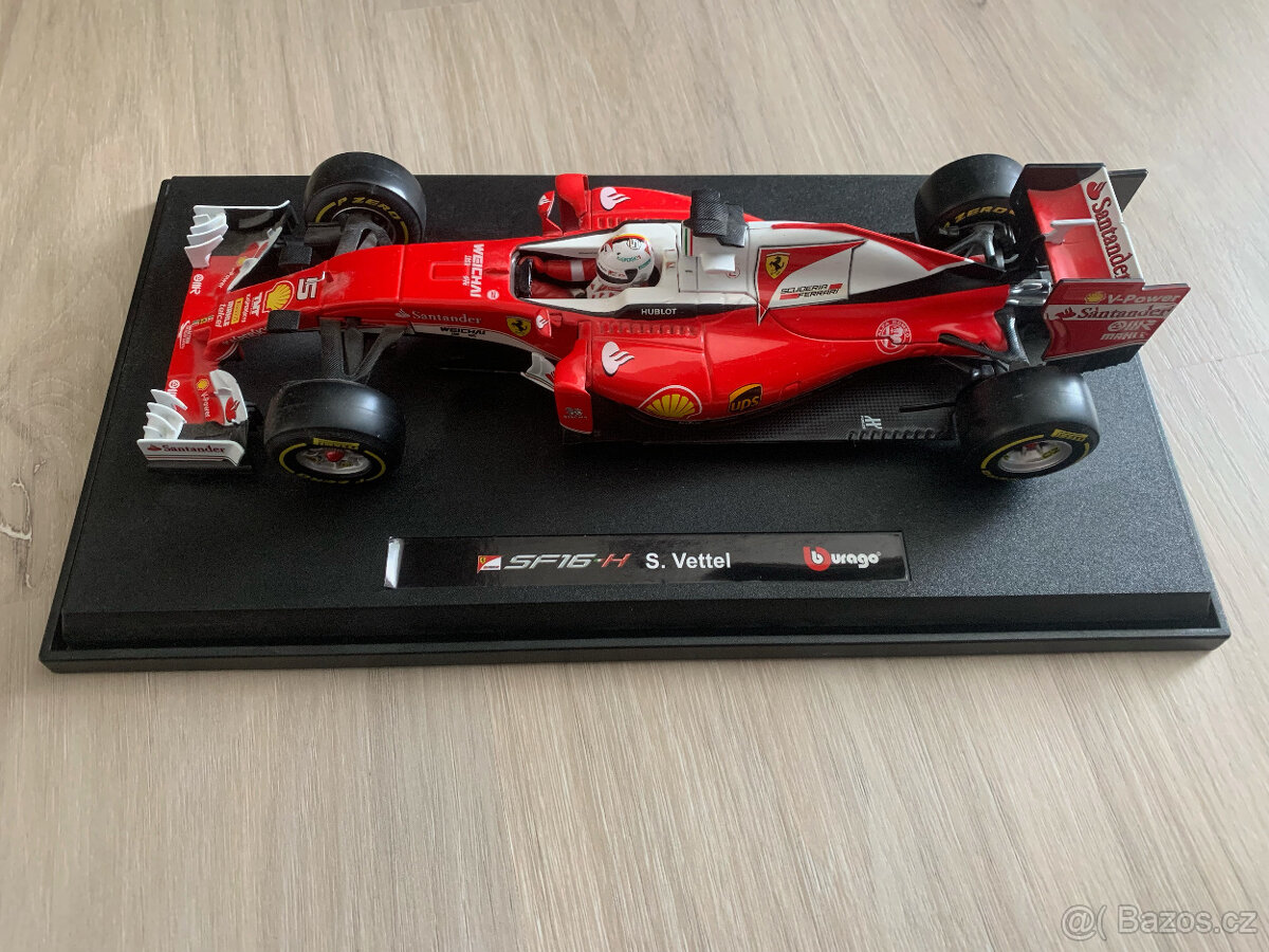 Bburago 1:18 Ferrari SF16-H No.5 S.Vettel 2016