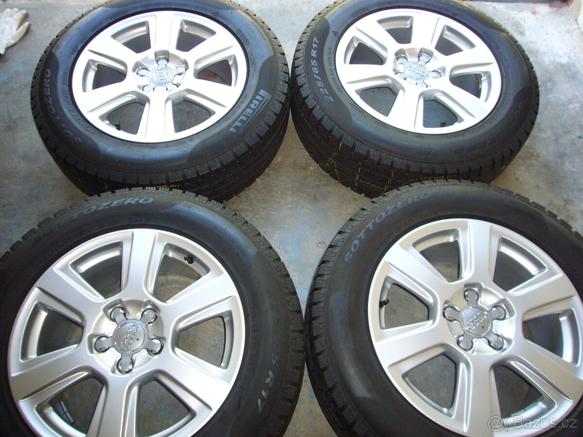 ALU KOLA orig.AUDI Q3 17" 5x112 7" et-33,stř.-57,1