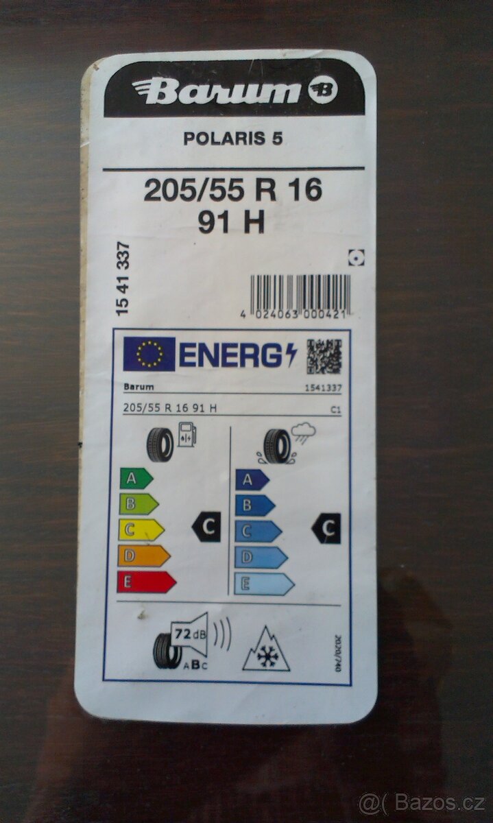 Zimní pneu Barum Polaris 5, 205/55 R16, 91H