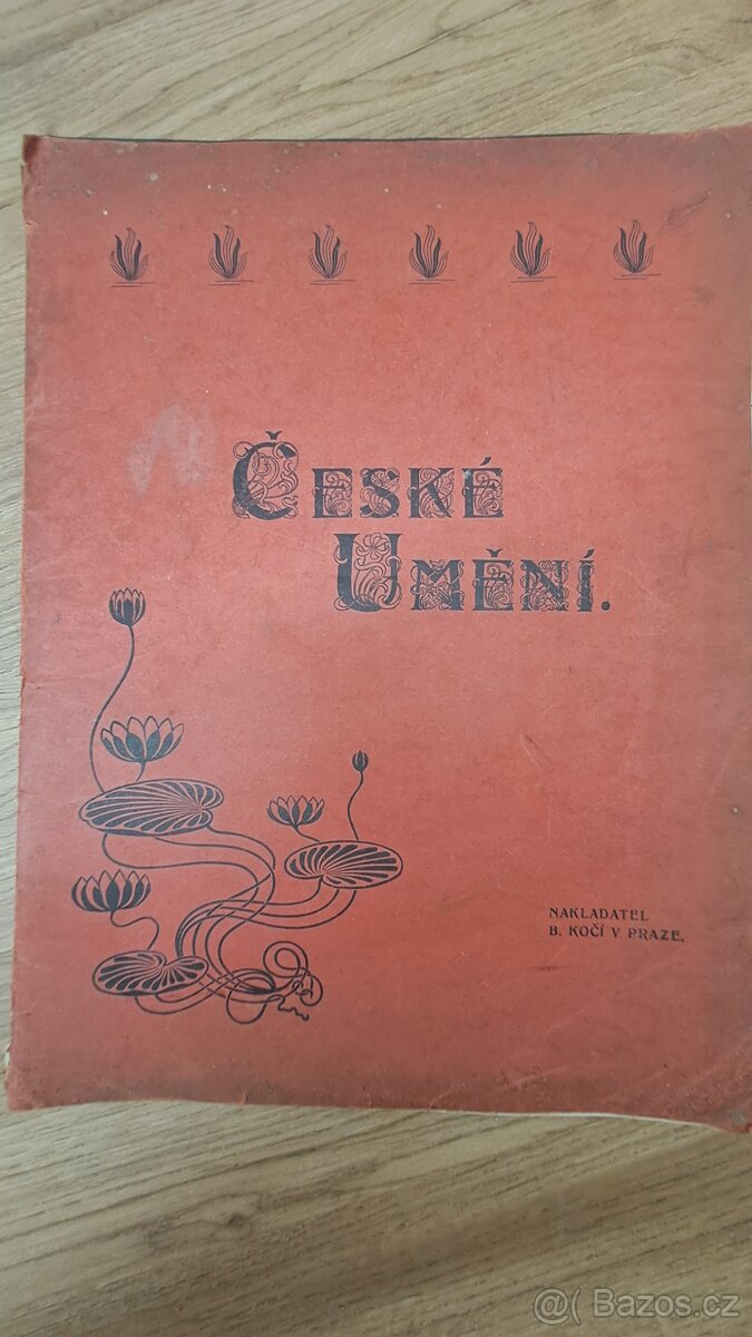 Starožitná publikace ČESKÉ UMĚNÍ