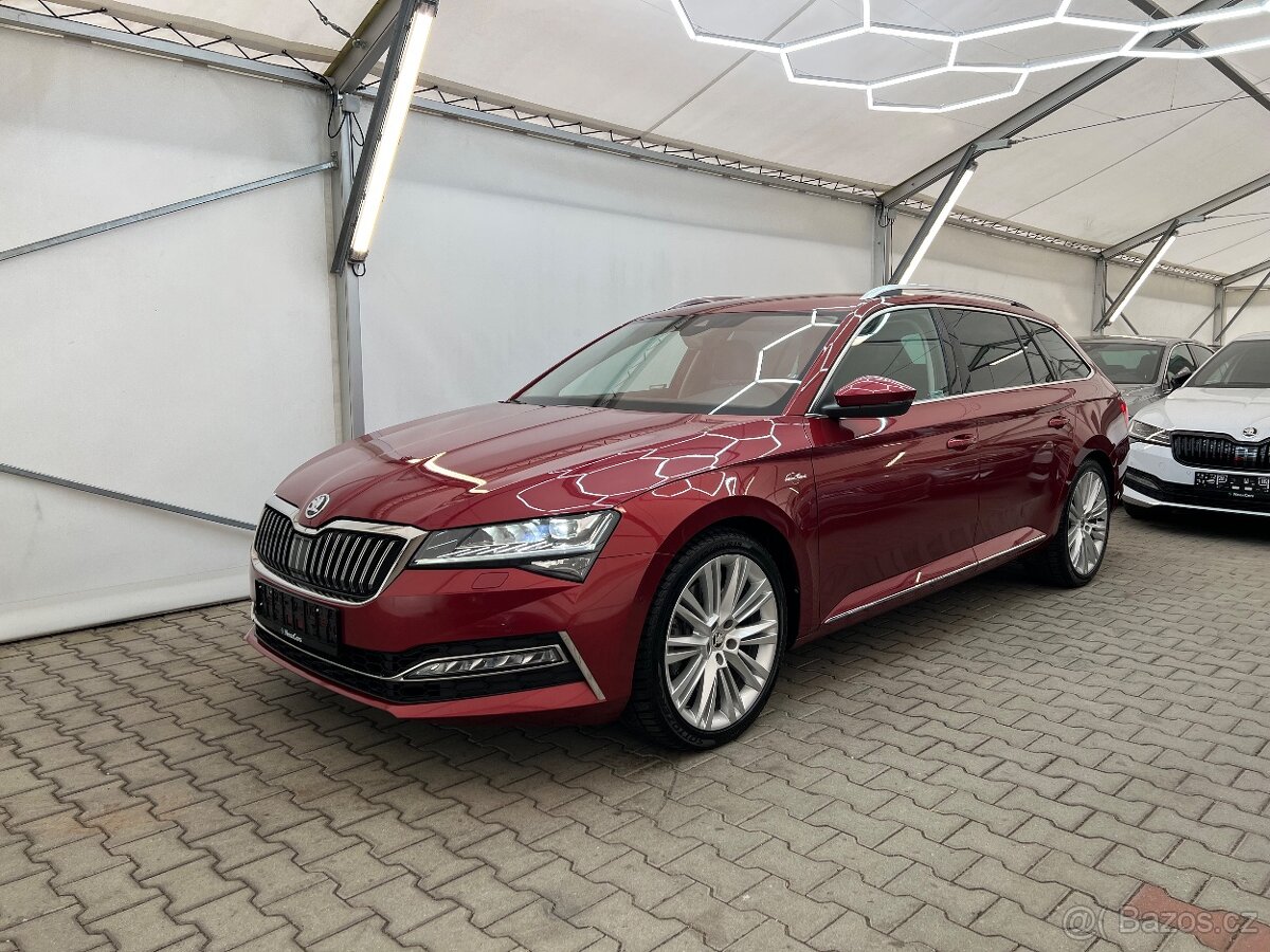 Škoda Superb III combi 2.0TSi,206kW,DSG,4x4,L&K,Webasto58TKM