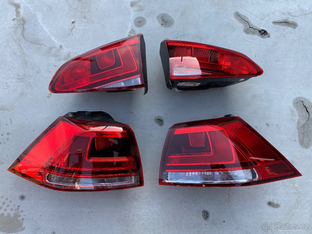 VOLKSWAGEN GOLF VII 7 HB ZADNÍ SVĚTLA