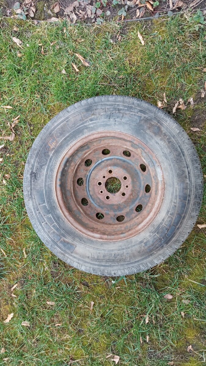 Rezerva Ducato pneu s diskem 225/70/r15c