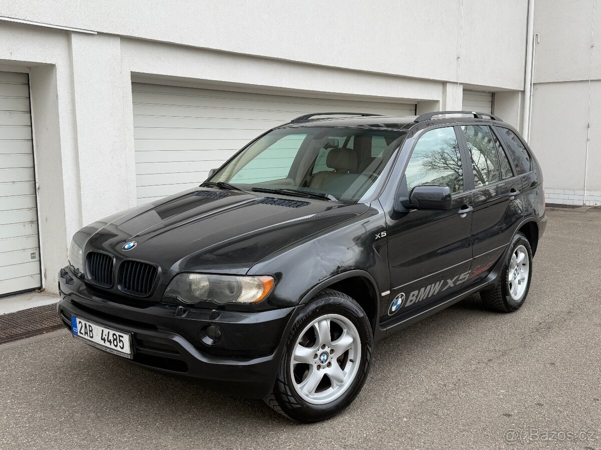 BMW X5, 3.0i+LPG, 170kw 4x4 Nová STK