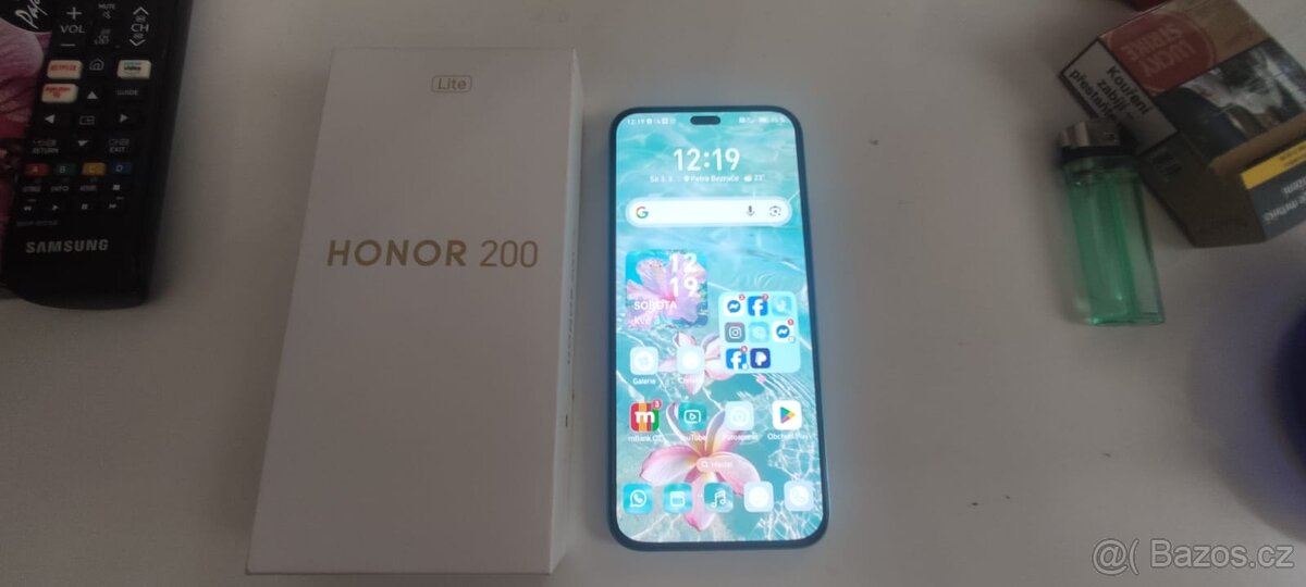 Honor 200 lite + příslušenství 8Gb Rám/256Gb