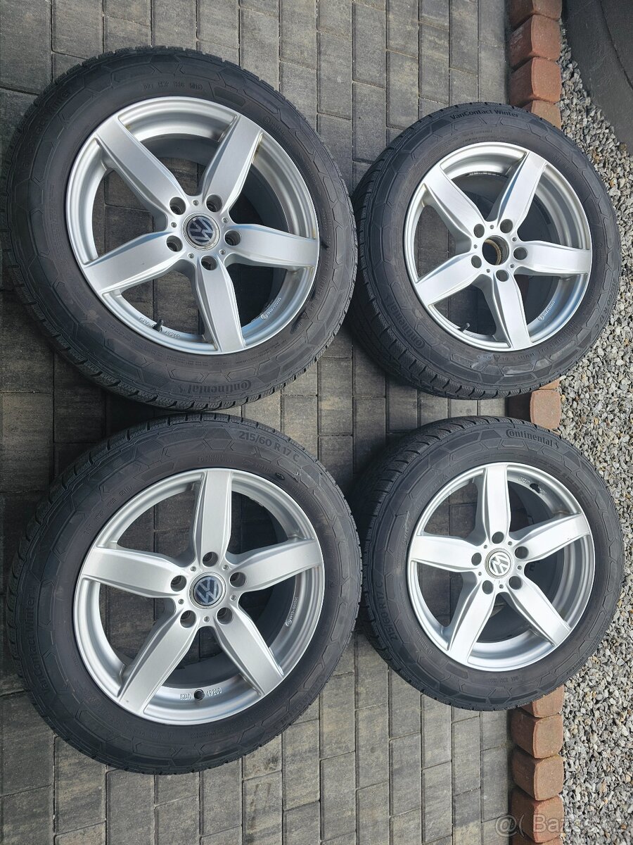 215 60 R17 C alu disky 5x120 R17