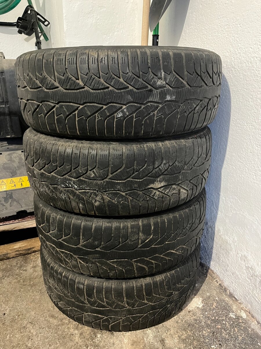 Kola plechový 16ky WW, Audi, Škoda, Mercedes se zimákama