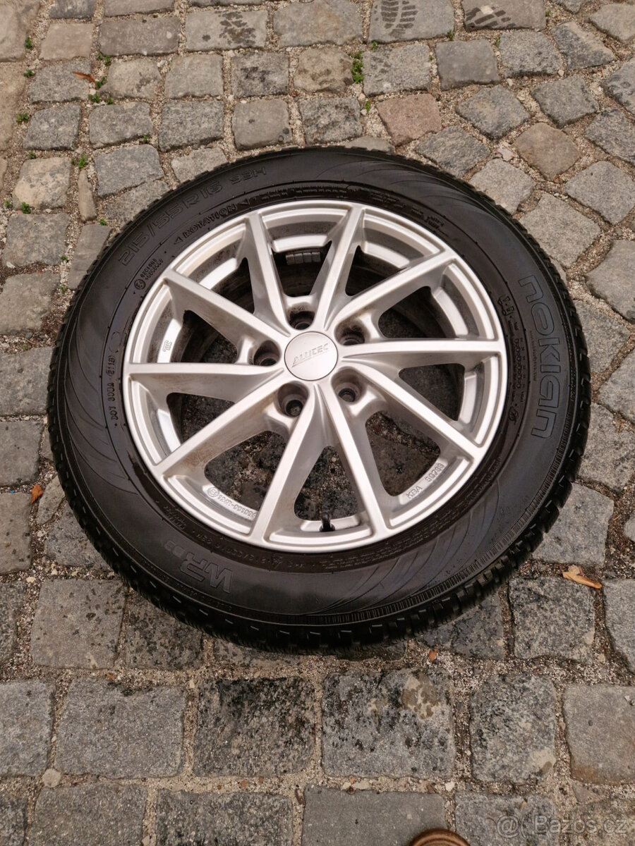 Alu kola Alutec /Nokian 215x55 R16