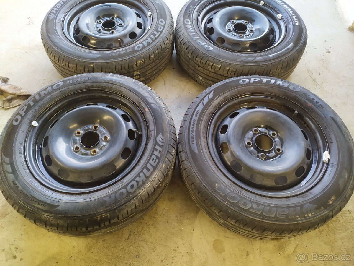 Plechové disky 15 pneu 195/65 Ford