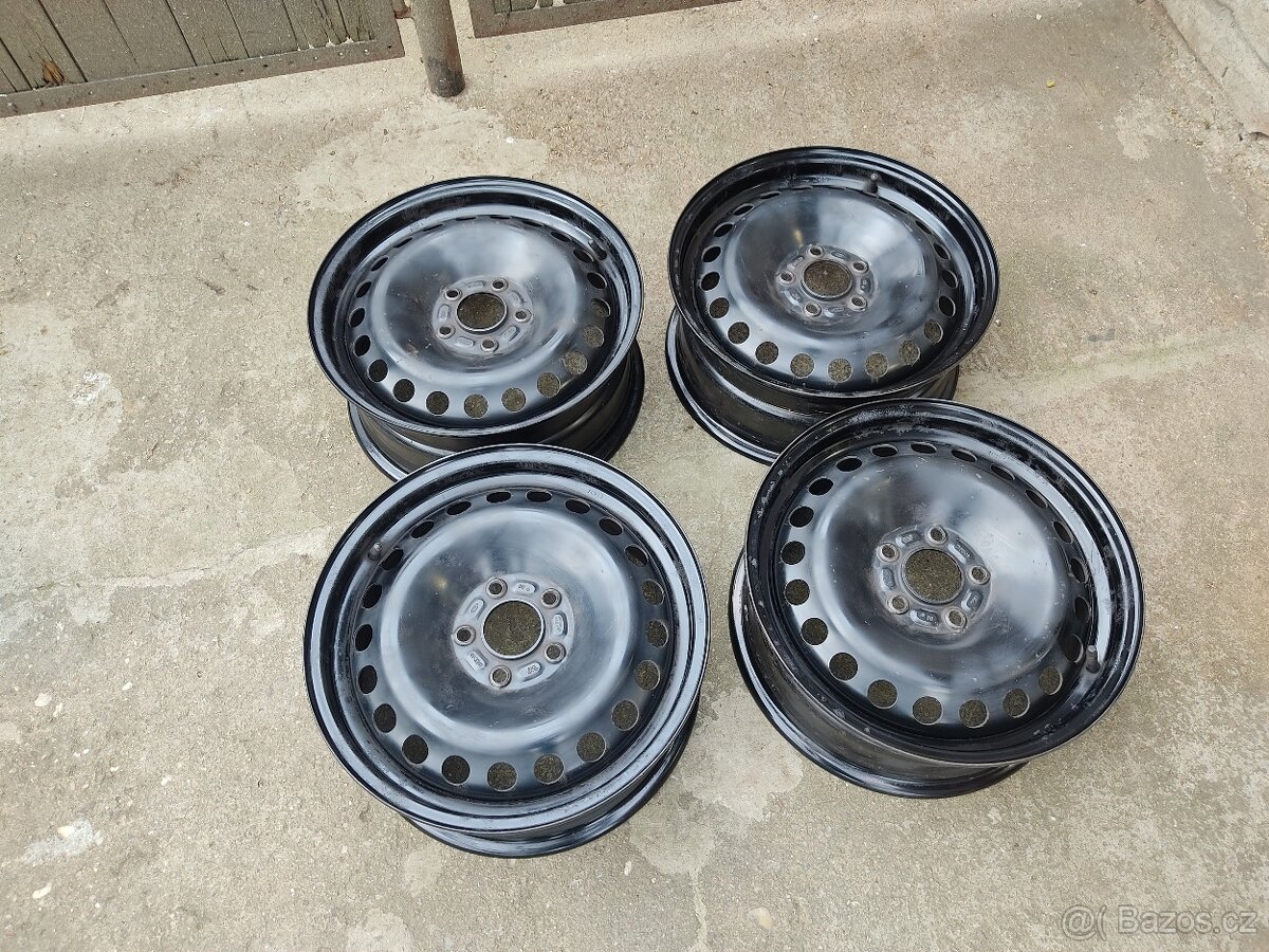 Plechový disk 6,5x16 5x108 ET50 CB63,3, cena za 1 ks