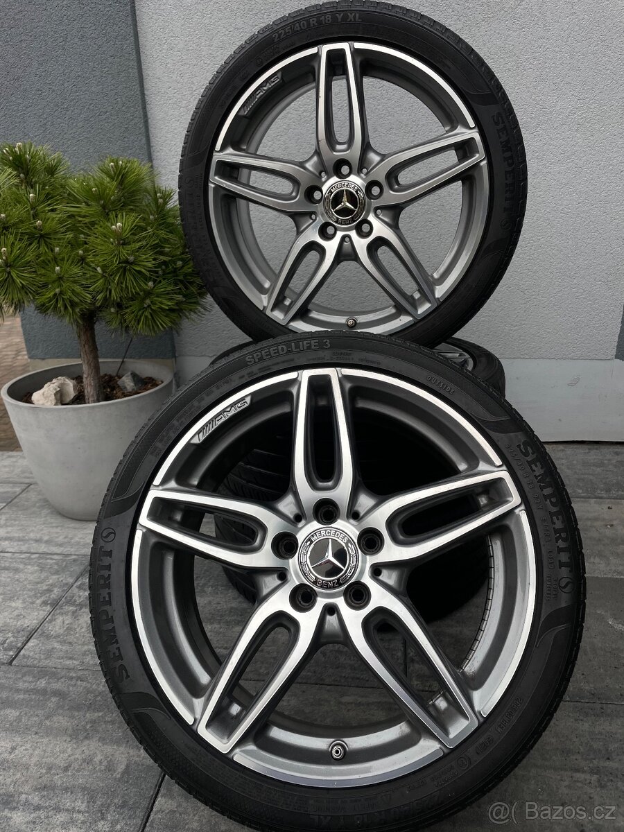 Mercedes AMG 5x112 225/40/18 Letní sada