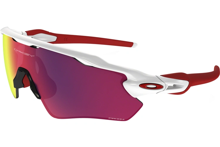 Oakley Radar EV 920805 polished white/Prizm road