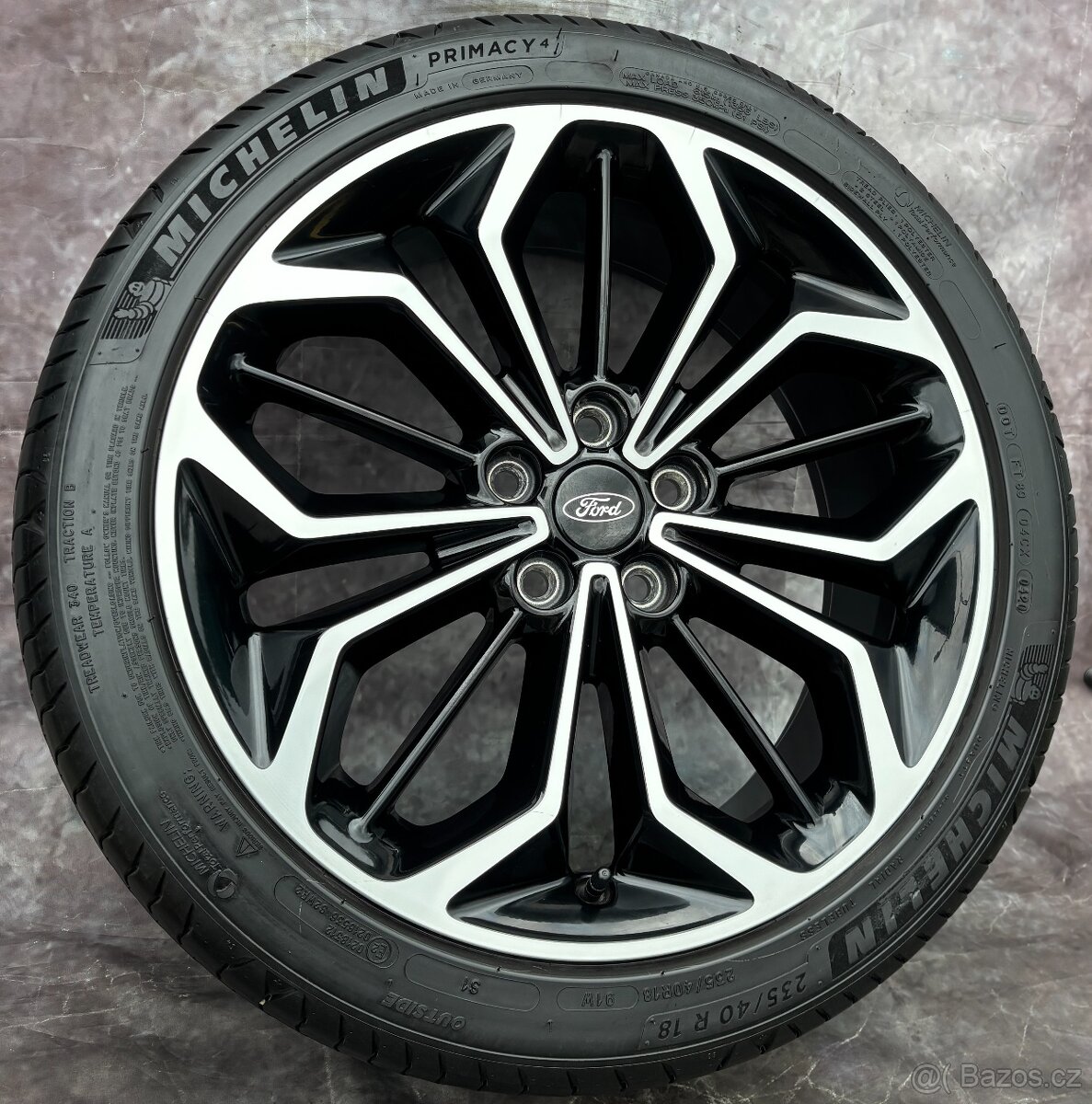 Originální Alu kola 5x108 Ford 235/40/18 letní
