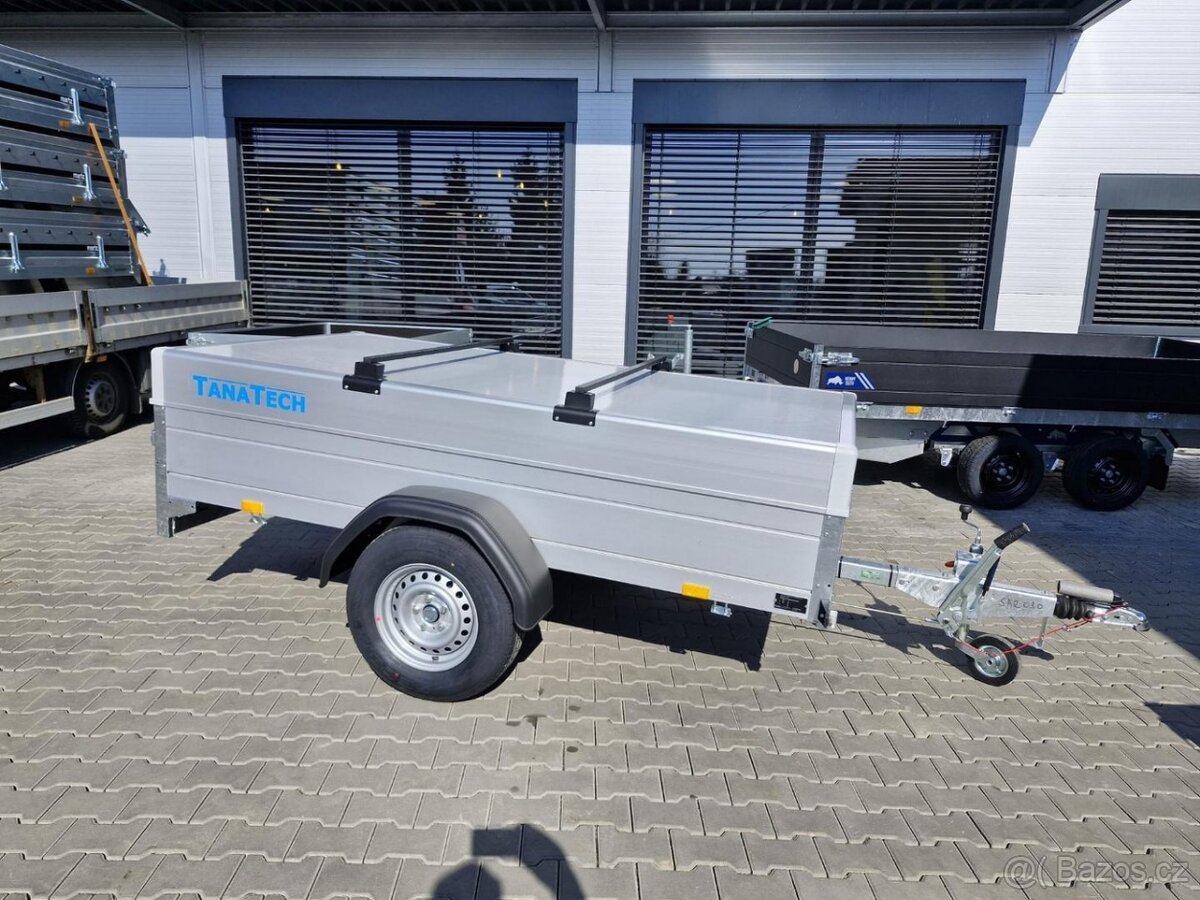Přívěs Saris MC 255 133 1350kg s alu víkem