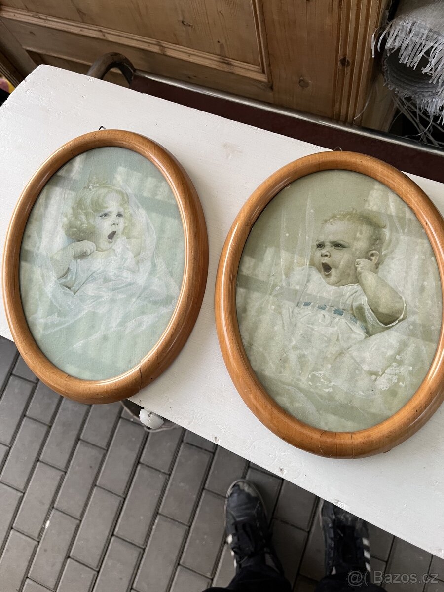 Staré obrázky,párové,děti