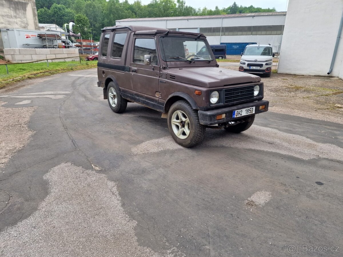 SUZUKI SAMURAI LONG 1.3i LPG STK PLATNÁ redukce, uzávěrka,