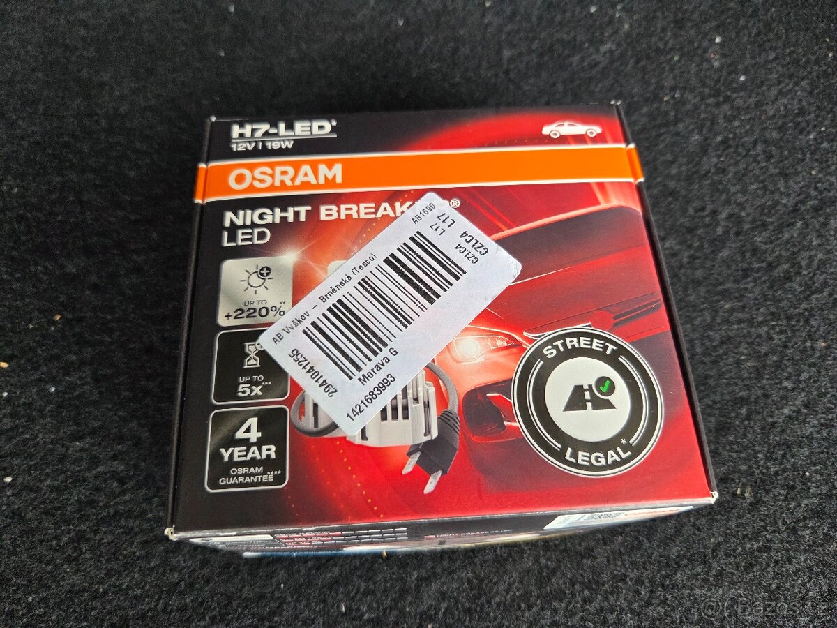 OSRAM H7 LED NightBreaker, legální