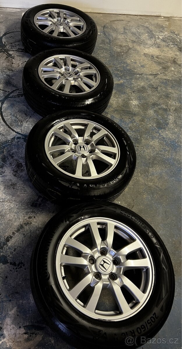 5x114,3 Alu originální Kola Honda (Accord) letní